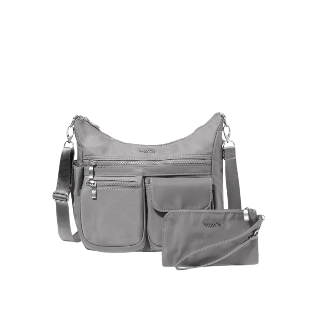 Baggallini Modern Everywhere Bag - Steel Grey Twill - Lenny's Shoe & Apparel