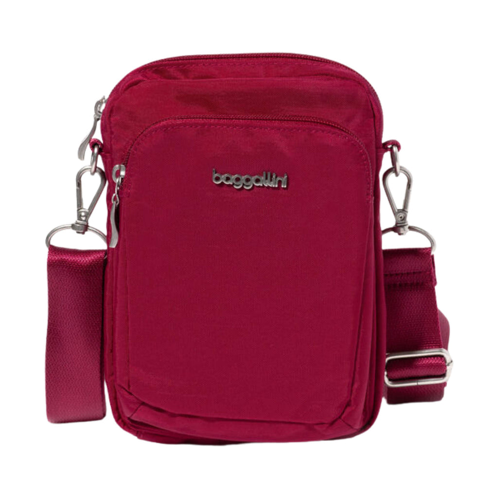 Baggallini Modern Everywhere Explorer Crossbody - Beet Red - Lenny's Shoe & Apparel