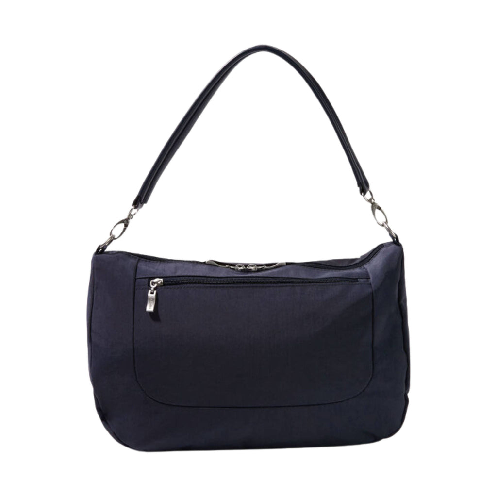 Baggallini Modern Everywhere Half Moon Messenger - French Navy - Lenny's Shoe & Apparel