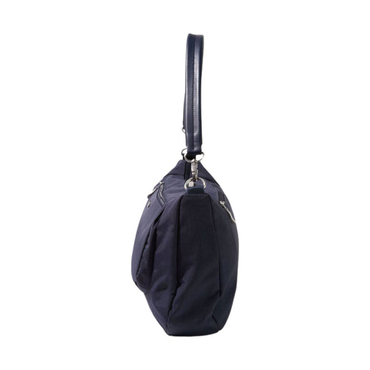 Baggallini Modern Everywhere Half Moon Messenger - French Navy - Lenny's Shoe & Apparel