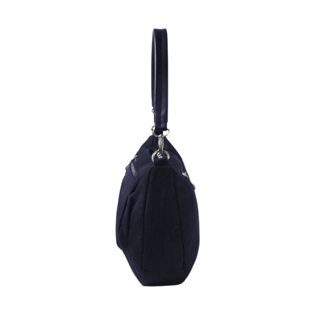 Baggallini Modern Everywhere Half Moon Messenger - French Navy - Lenny's Shoe & Apparel