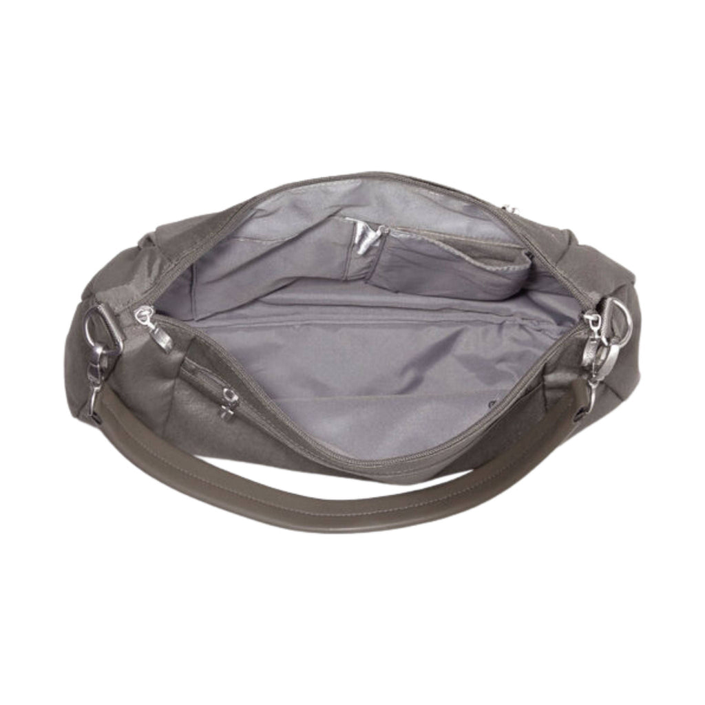 Baggallini Modern Everywhere Half Moon Messenger - Sterling Shimmer - Lenny's Shoe & Apparel