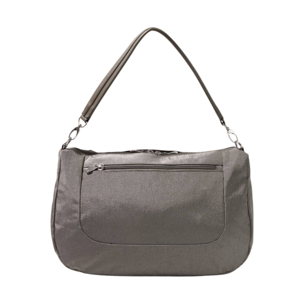 Baggallini Modern Everywhere Half Moon Messenger - Sterling Shimmer - Lenny's Shoe & Apparel