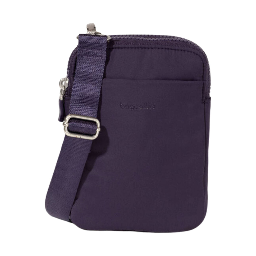 Baggallini Modern Take Two RFID Crossbody - Plum Twilight EcoPuff - Lenny's Shoe & Apparel
