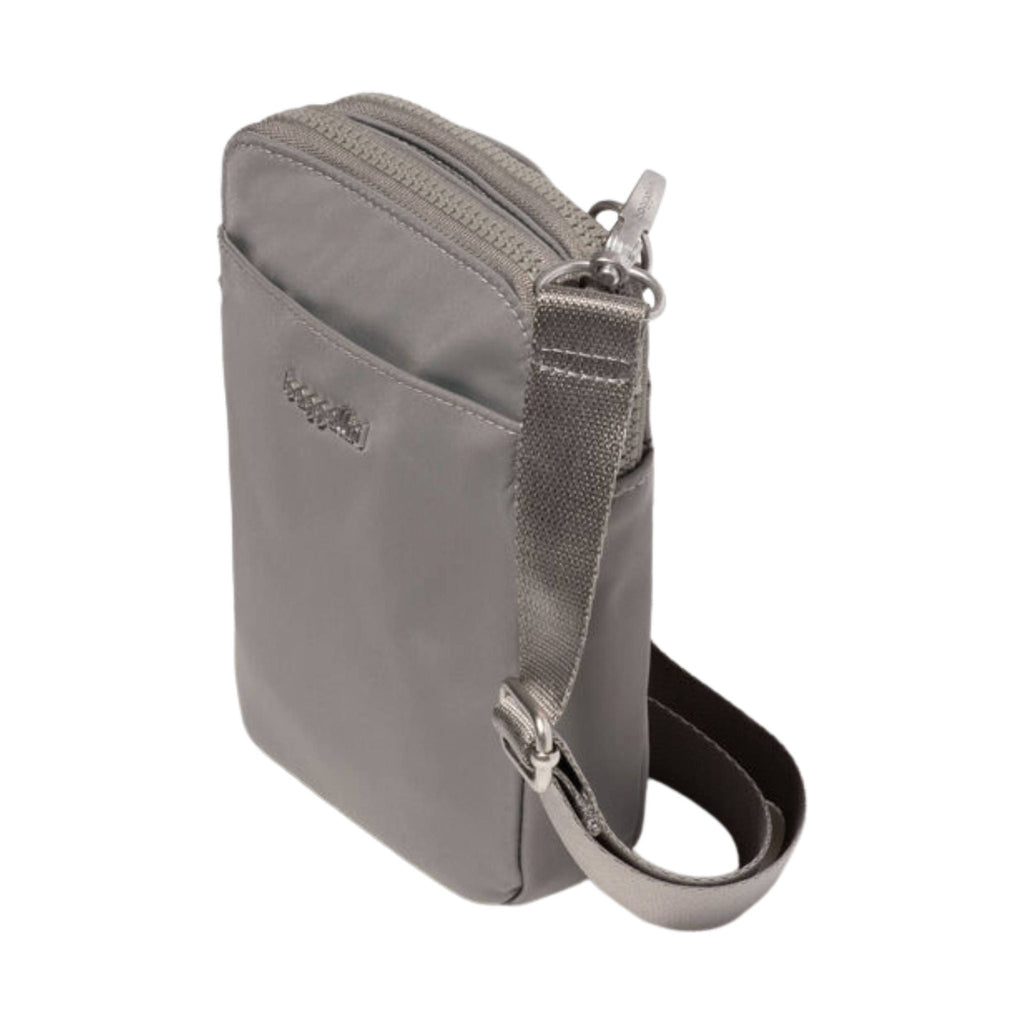 Baggallini Modern Take Two RFID Crossbody - Steel Grey Twill - Lenny's Shoe & Apparel