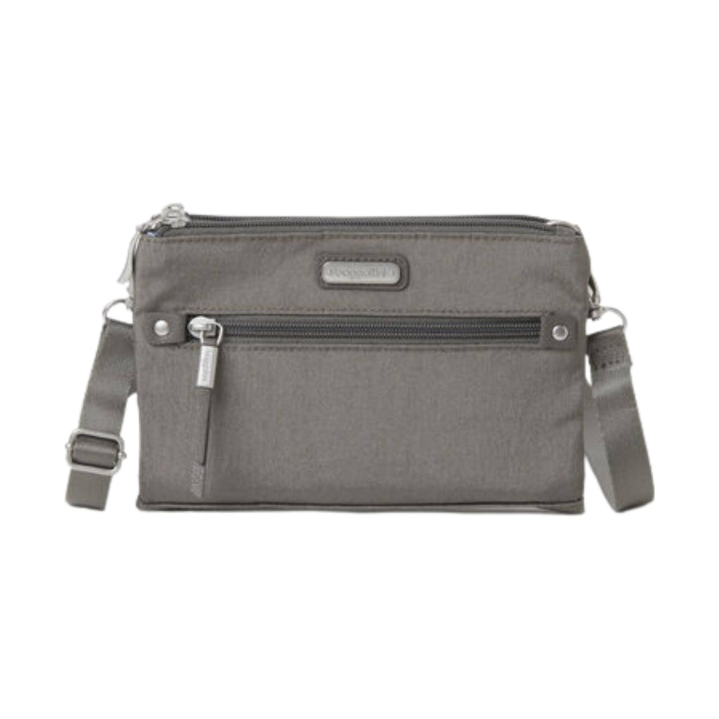 Baggallini Subway Small Crossbody Bag - Sterling Shimmer - Lenny's Shoe & Apparel