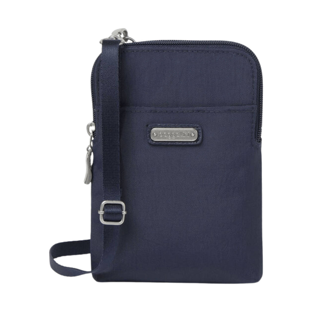 Baggallini Take Two RFID Bryant Crossbody - French Navy - Lenny's Shoe & Apparel