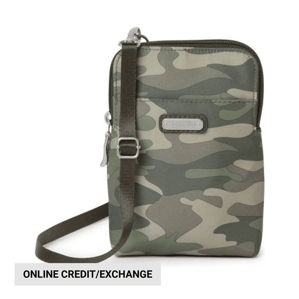 Baggallini Take Two RFID Bryant Crossbody - Olive Camo - Lenny's Shoe & Apparel