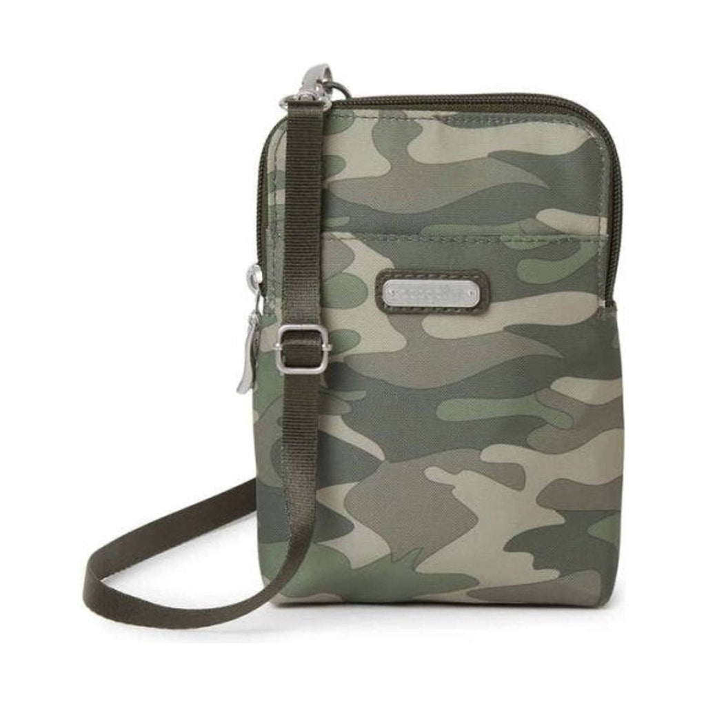 Baggallini Take Two RFID Bryant Crossbody - Olive Camo - ONLINE STORE CREDIT/EXCHANGE ONLY - Lenny's Shoe & Apparel