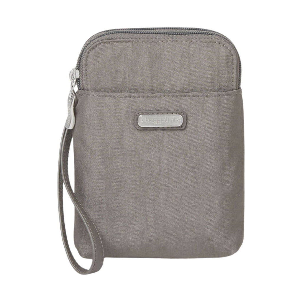 Baggallini Take Two RFID Bryant Crossbody - Sterling Shimmer - Lenny's Shoe & Apparel