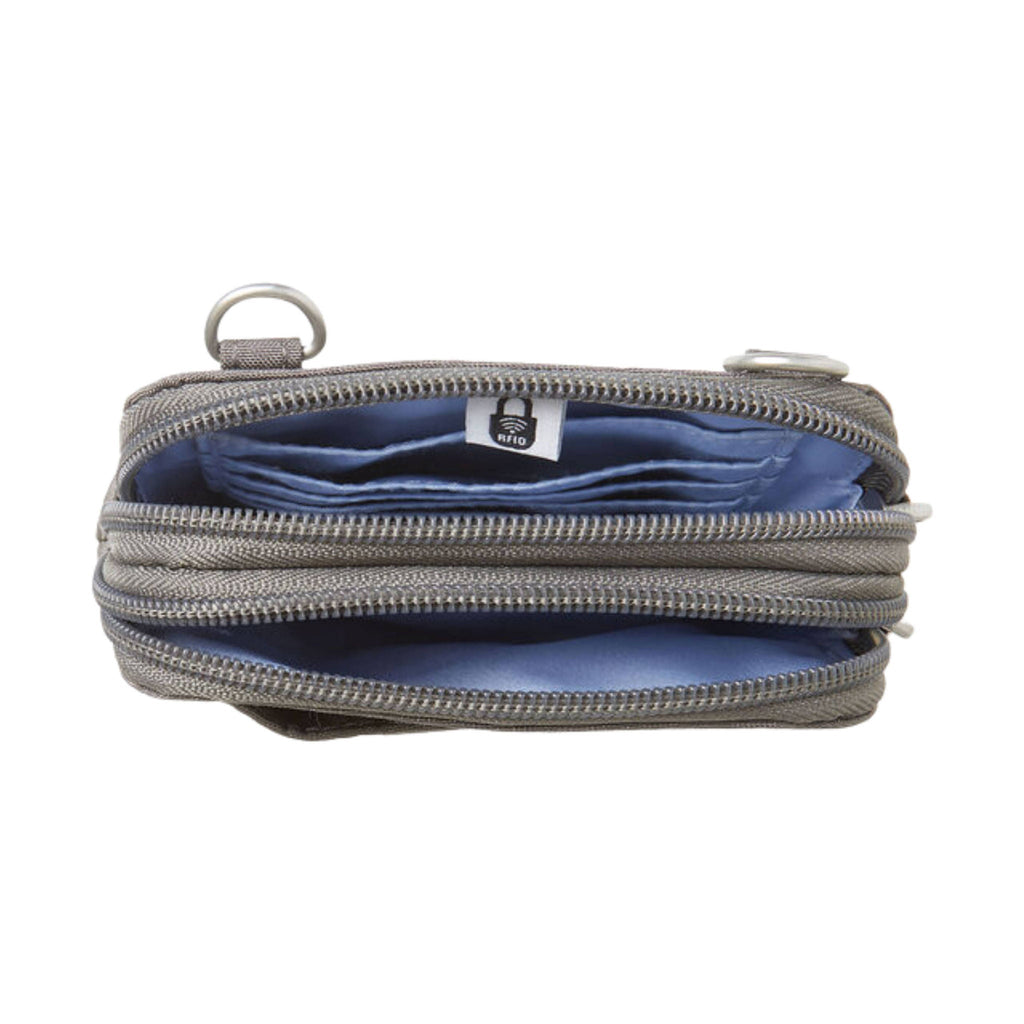 Baggallini Take Two RFID Bryant Crossbody - Sterling Shimmer - Lenny's Shoe & Apparel