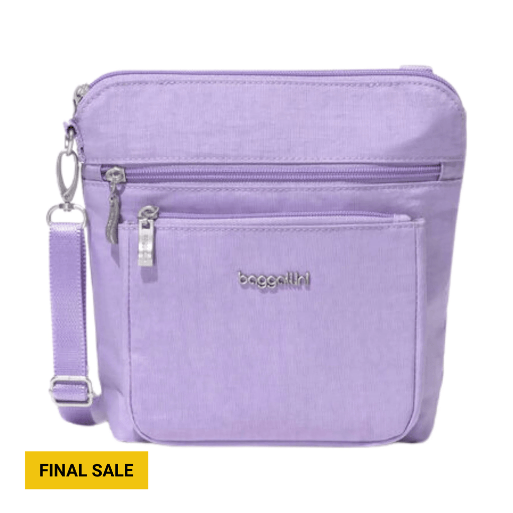 Baggallini Women's Modern Pocket CrossBody - Lavender - Lenny's Shoe & Apparel