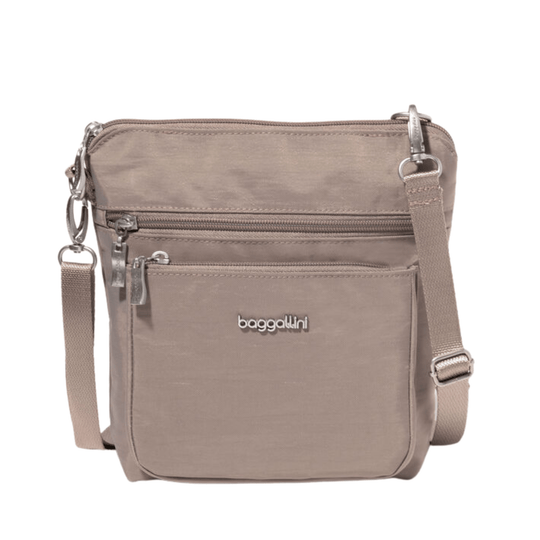 Baggallini Women's Modern Pocket CrossBody - Moonrock - Lenny's Shoe & Apparel