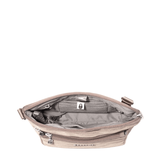 Baggallini Women's Modern Pocket CrossBody - Moonrock - Lenny's Shoe & Apparel