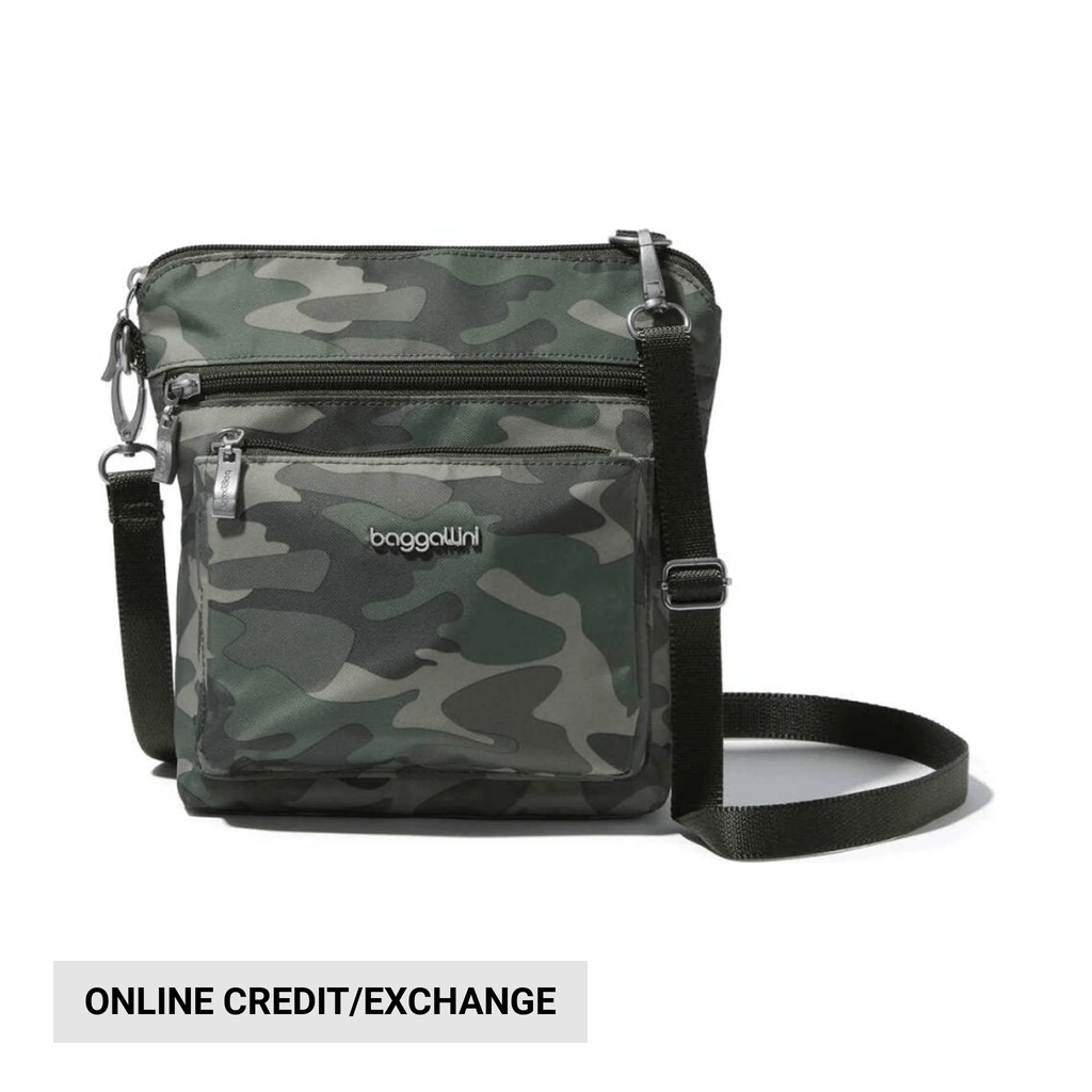 Baggallini Women's Modern Pocket CrossBody - Olive Camo - Lenny's Shoe & Apparel