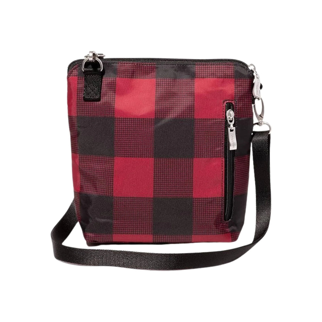 Baggallini Women's Modern Pocket CrossBody - Red Buffalo Plaid - Lenny's Shoe & Apparel