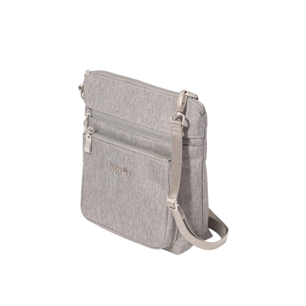 Baggallini Women's Modern Pocket CrossBody - Stone Heritage - Lenny's Shoe & Apparel