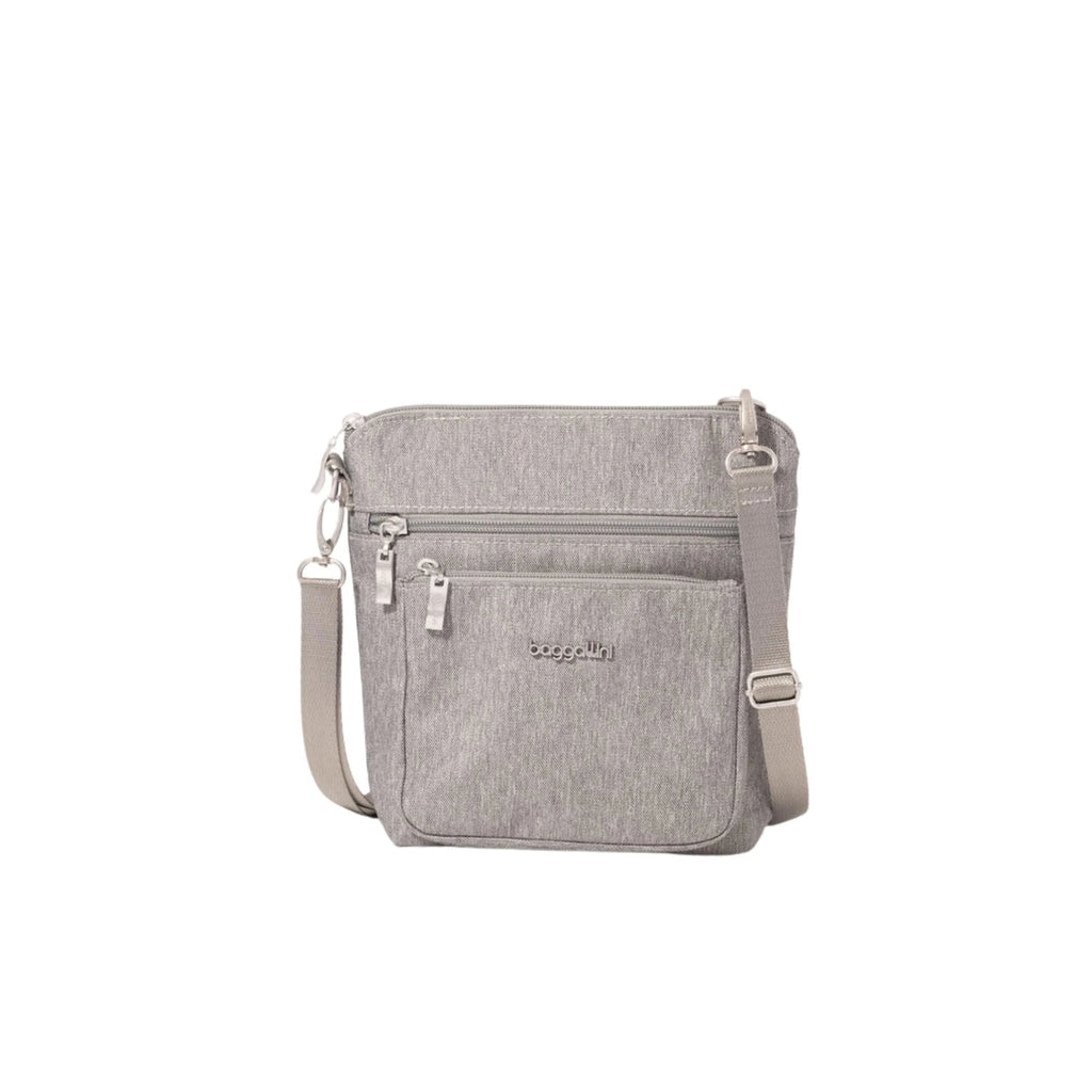Baggallini Women's Modern Pocket CrossBody - Stone Heritage - Lenny's Shoe & Apparel