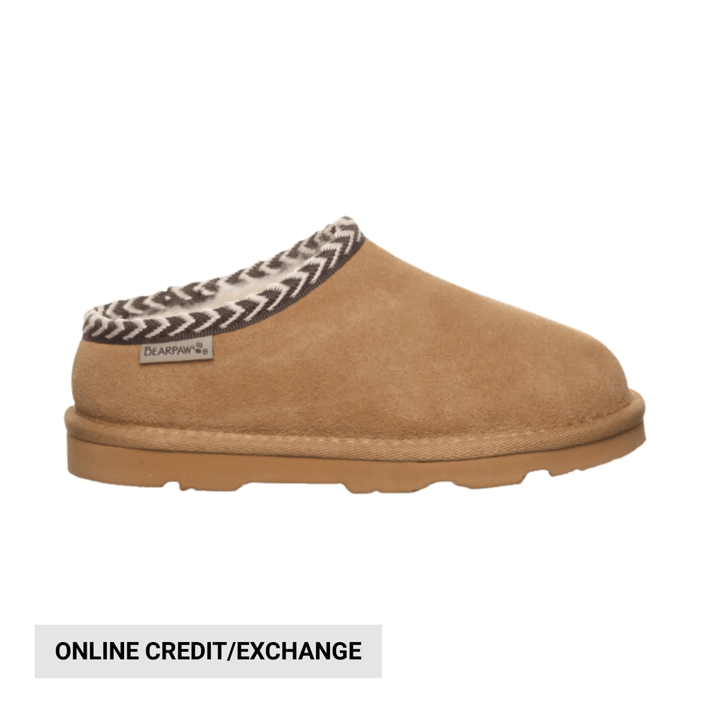Bearpaw Kids' Youth Tabitha Slipper - Iced Coffee - Lenny's Shoe & Apparel