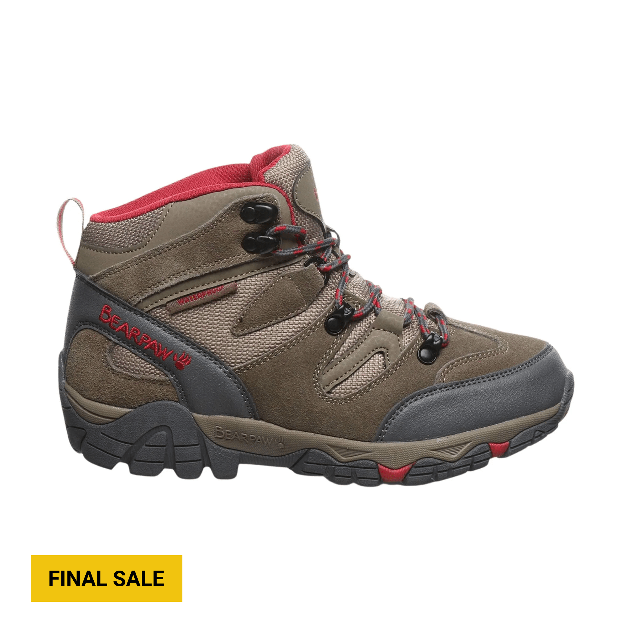 Bearpaw Women's Corsica Hiker Boots - Taupe Red – Lenny's Shoe