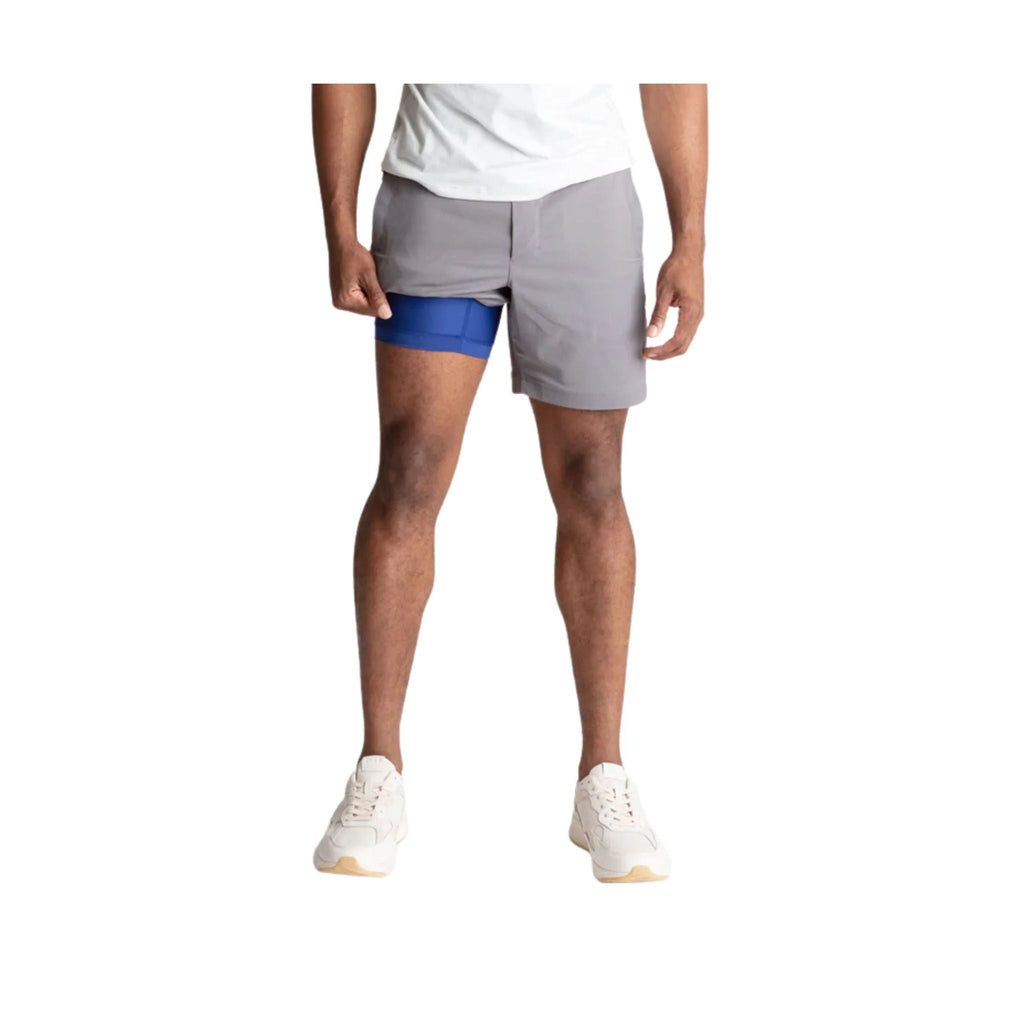 Birddogs Men's April Big Cannons Khaki Shorts - Castlerock Grey - Lenny's Shoe & Apparel