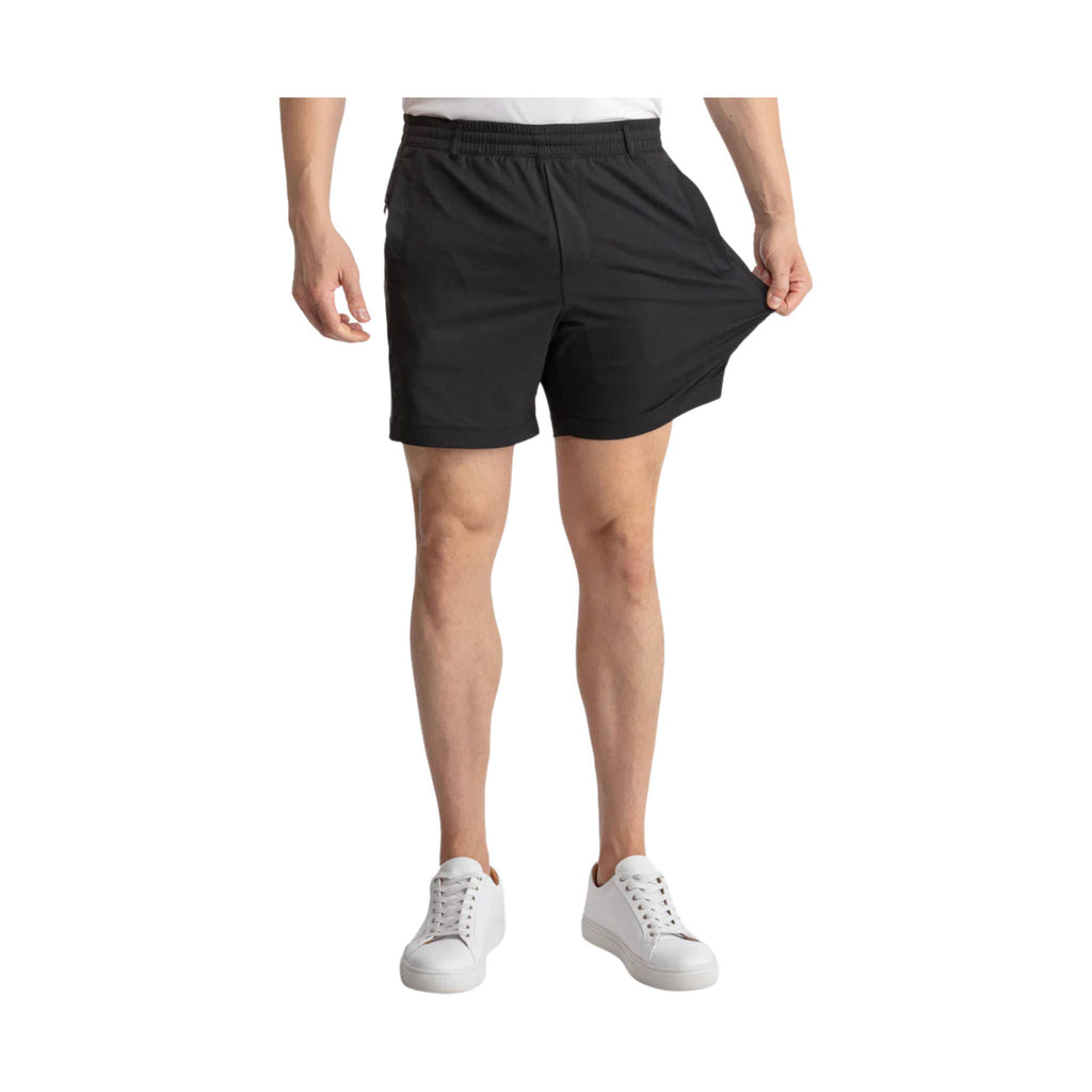 Birddogs Men's Bruised Wee Khaki Shorts - Yankee Black - Lenny's Shoe & Apparel