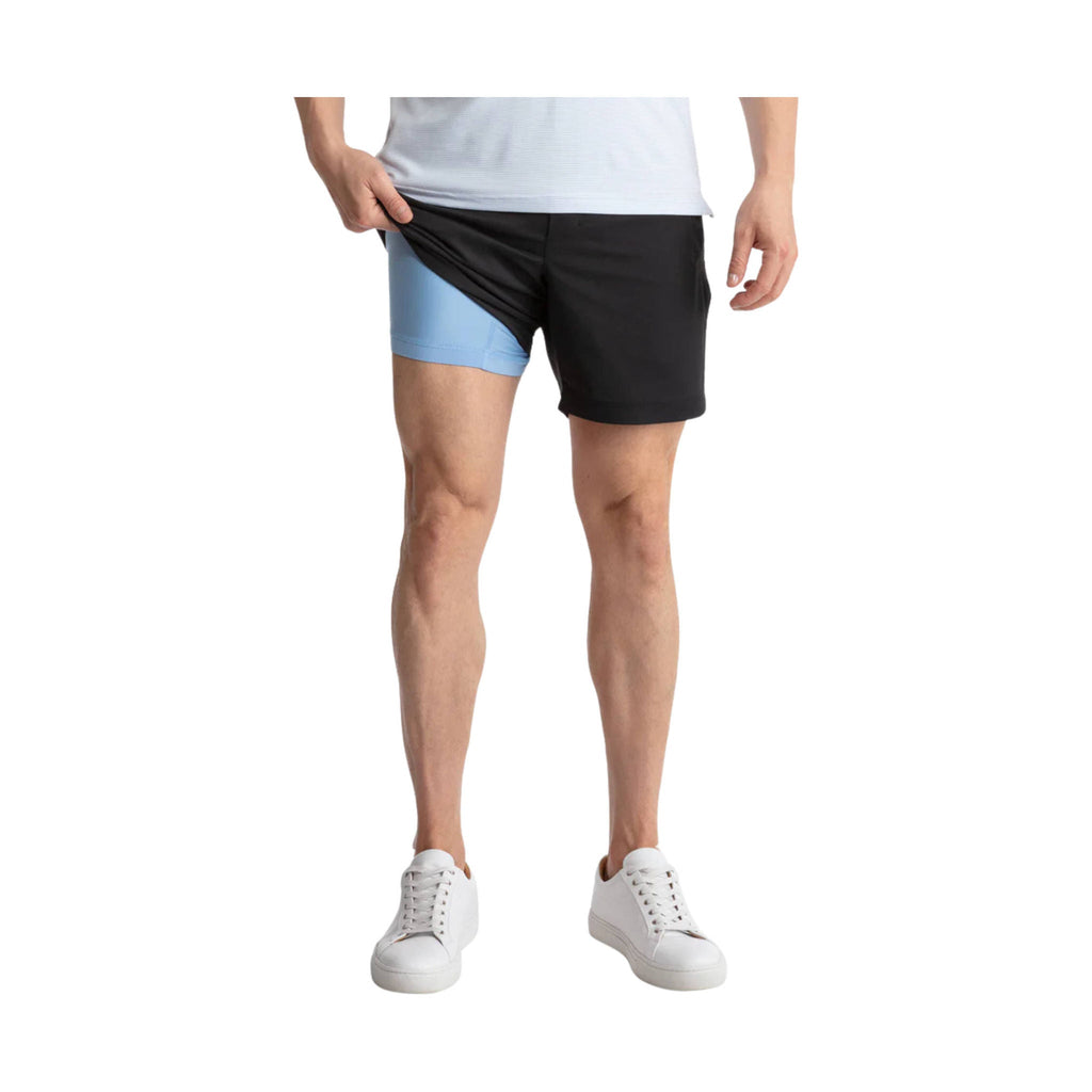 Birddogs Men's Bruised Wee Khaki Shorts - Yankee Black - Lenny's Shoe & Apparel