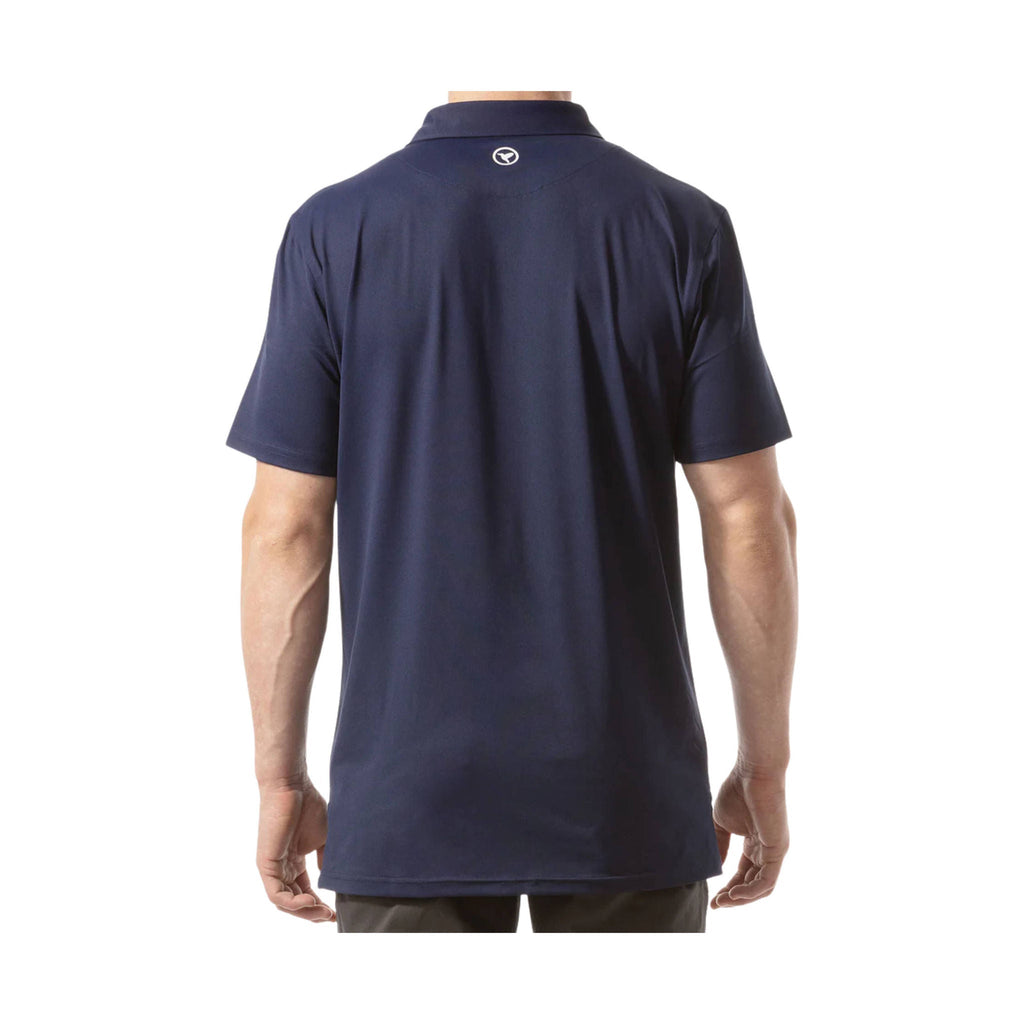 Birddogs Men's Galileo Ravioli Polo - Navy - Lenny's Shoe & Apparel