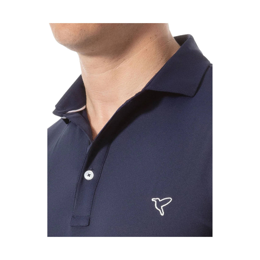Birddogs Men's Galileo Ravioli Polo - Navy - Lenny's Shoe & Apparel