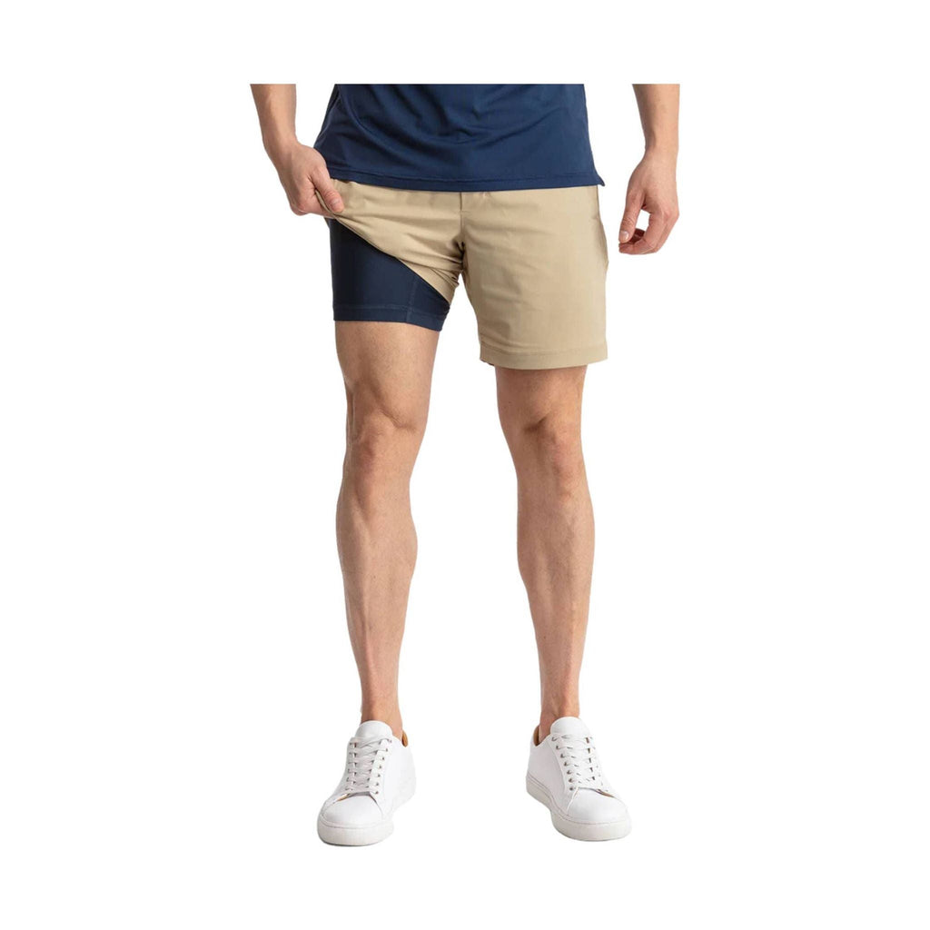 Birddogs Men's Uncle Bucks Khaki Shorts - Beige - Lenny's Shoe & Apparel
