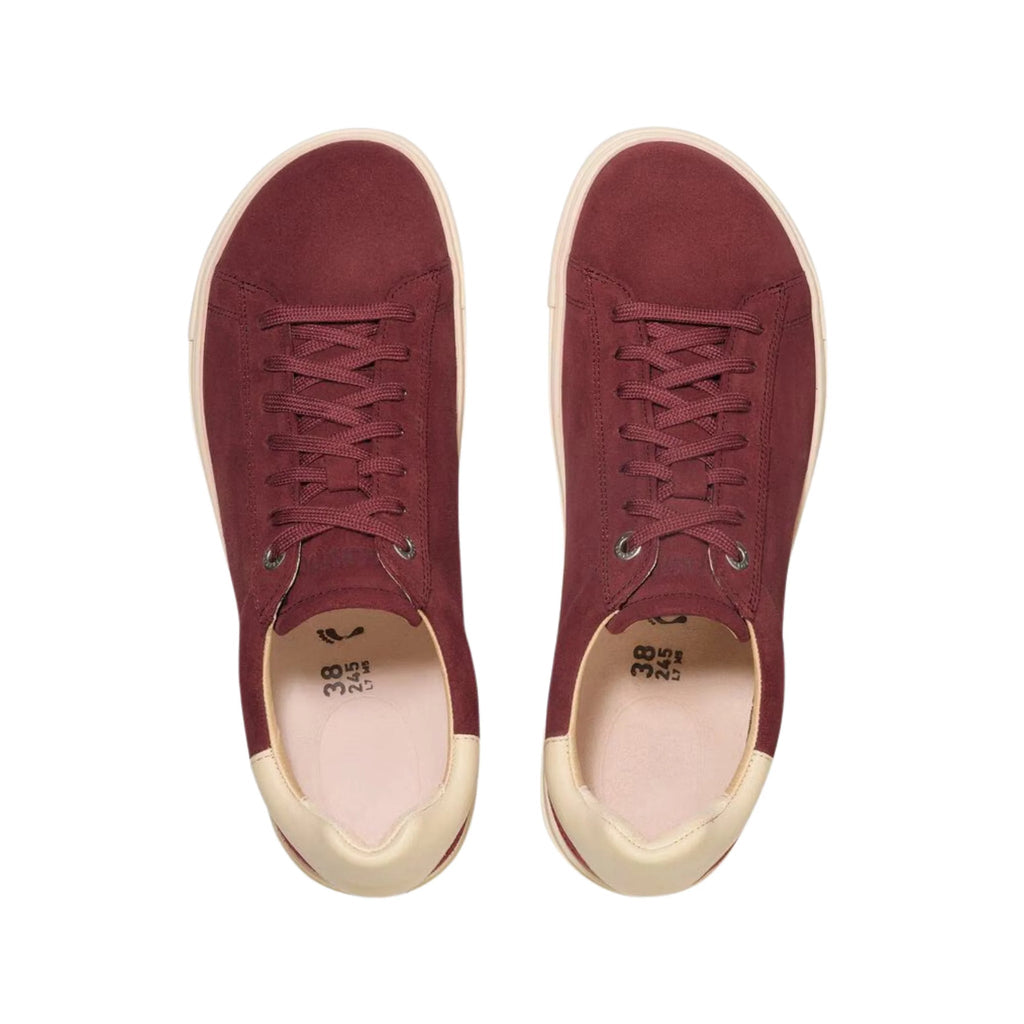 Birkenstock Bend Low Suede Leather Shoe - Zinandel - Lenny's Shoe & Apparel