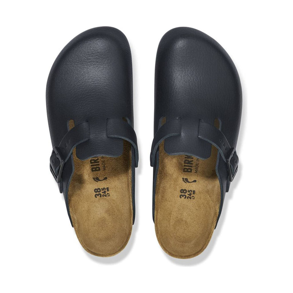 Birkenstock Boston Pro - Black Leather - Lenny's Shoe & Apparel