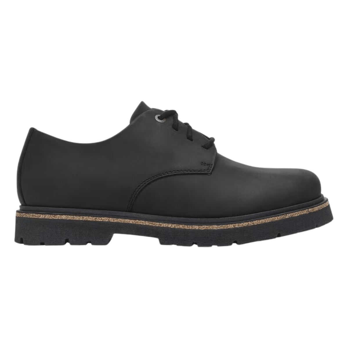 Birkenstock Highwood Lace Low Oiled Leather - Black – Lenny's Shoe