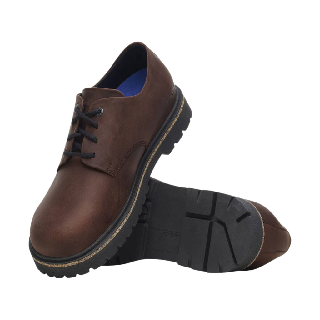 Birkenstock Highwood Lace Low Oiled Leather - Habana - Lenny's Shoe & Apparel