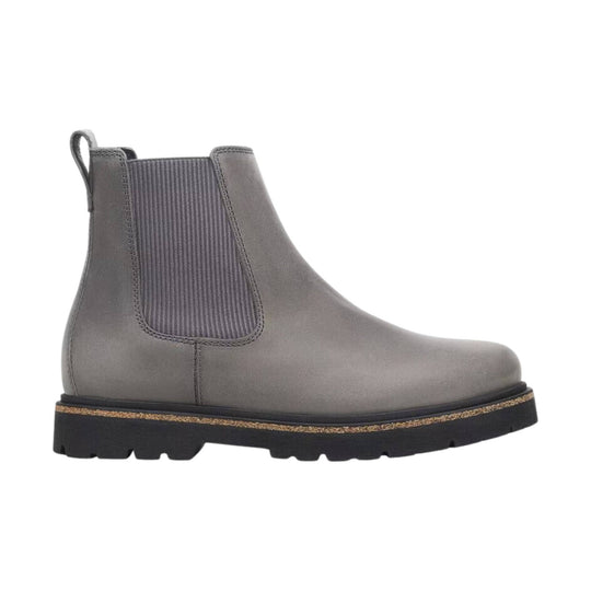 Birkenstock Highwood Slip On Leather Boots - Graphite - Lenny's Shoe & Apparel