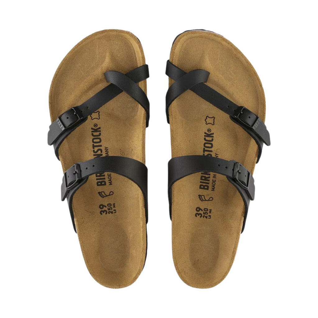 Birkenstock Mayari Sandal - Birko Flor Black - Lenny's Shoe & Apparel