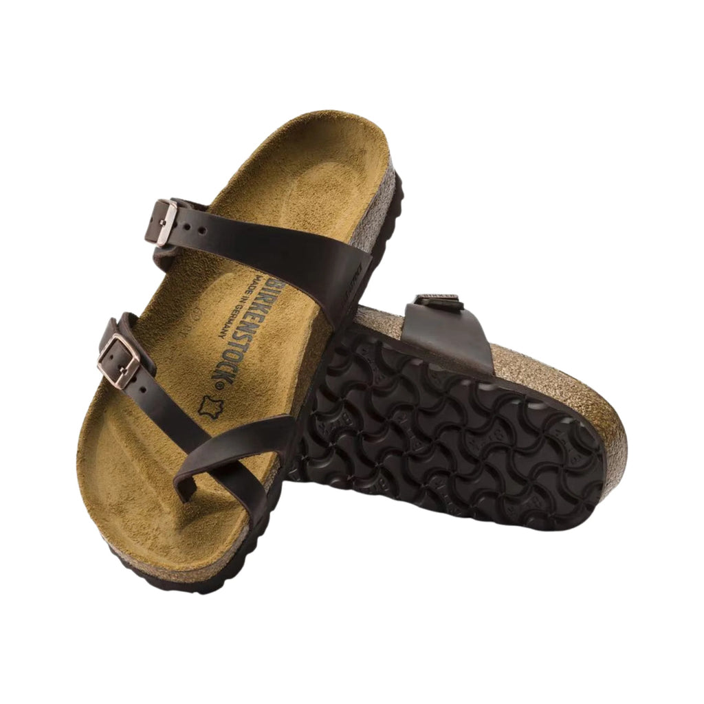 Birkenstock Mayari Sandal - Oiled Leather Habana - Lenny's Shoe & Apparel