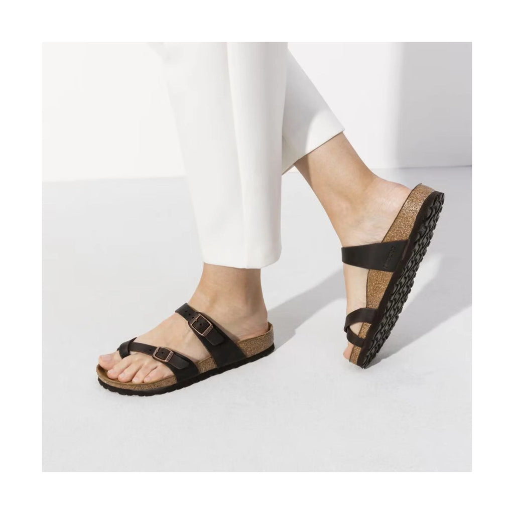Birkenstock Mayari Sandal - Oiled Leather Habana - Lenny's Shoe & Apparel