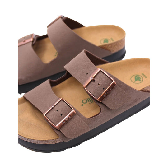 Birkenstock Papillio Arizona Platform Vegan Sandal - Mocha - Lenny's Shoe & Apparel