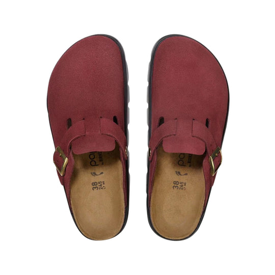 Birkenstock Papillio Boston Chunky Clog - Zinandel - Lenny's Shoe & Apparel