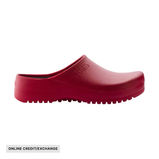 Birkenstock Super Birki Clog - Red - ONLINE CREDIT/EXCHANGE - Lenny's Shoe & Apparel