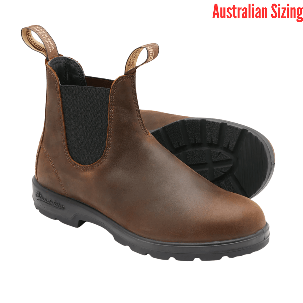 Blundstone Classic 550 Chelsea Boots - Antique Brown - Lenny's Shoe & Apparel