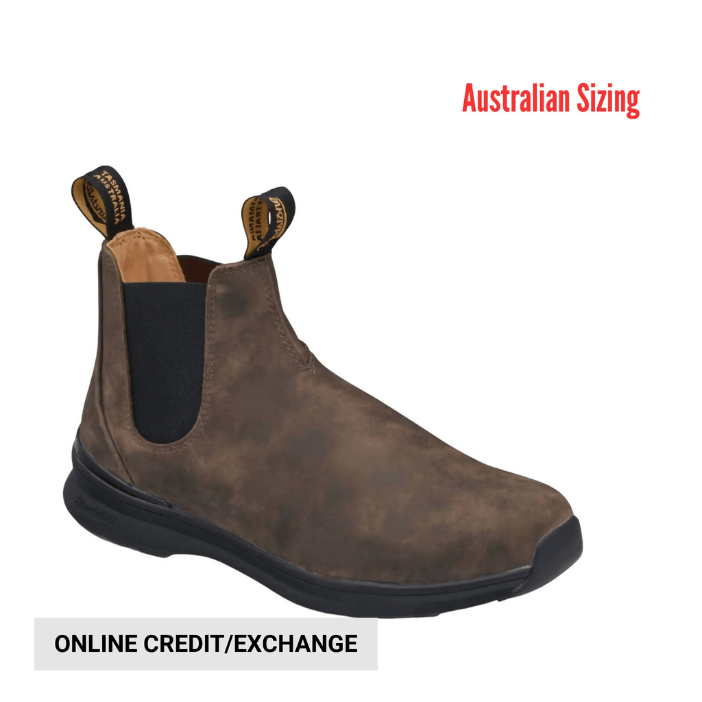 Blundstone Elastic Sided Active Boot - Rustic Brown - Lenny's Shoe & Apparel