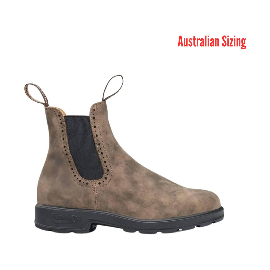 Blundstone Women's Original High Top Boots - Rustic Brown - Lenny's Shoe & Apparel