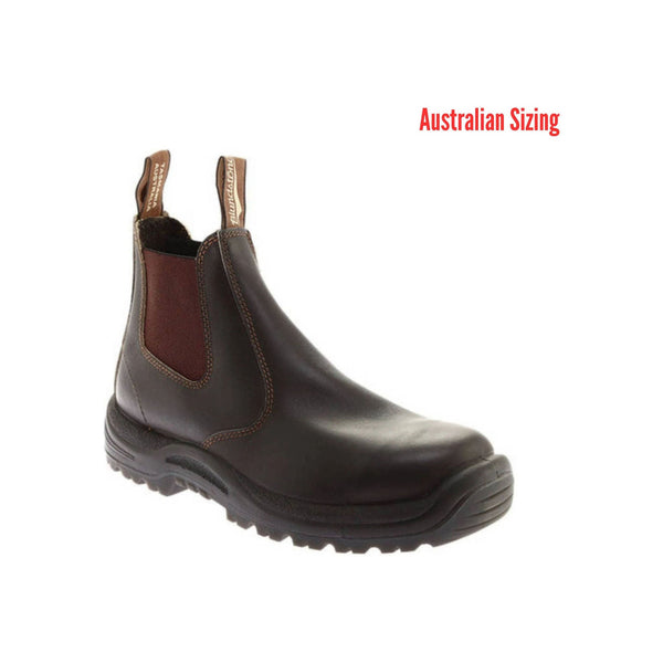 Blundstoneブーツ Blundstone Work Safety Boot Soft Toe - Stout Brown – Lenny's Shoe