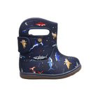 Bogs Baby II Pixel Shark Boots - Navy Multi - Lenny's Shoe & Apparel