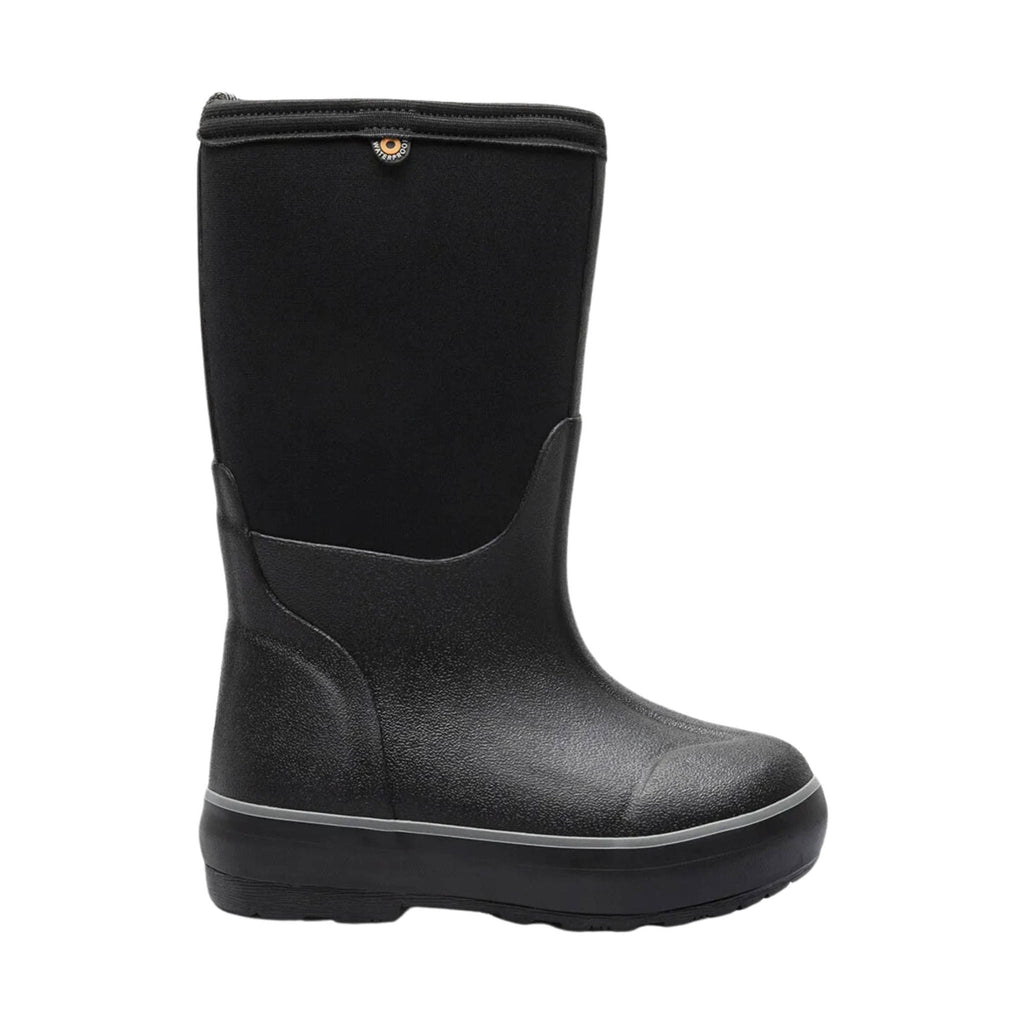 Bogs Kids' Classic II Solid No Handles Waterproof Winter Boots - Black - Lenny's Shoe & Apparel