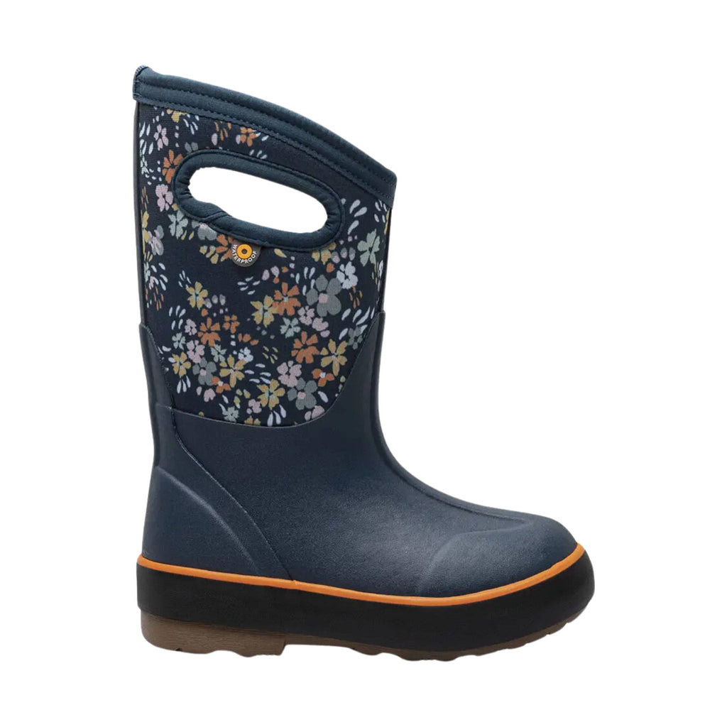 Bogs Kids' Classic II Water Garden Waterproof Winter Boots - Indigo Multi - Lenny's Shoe & Apparel