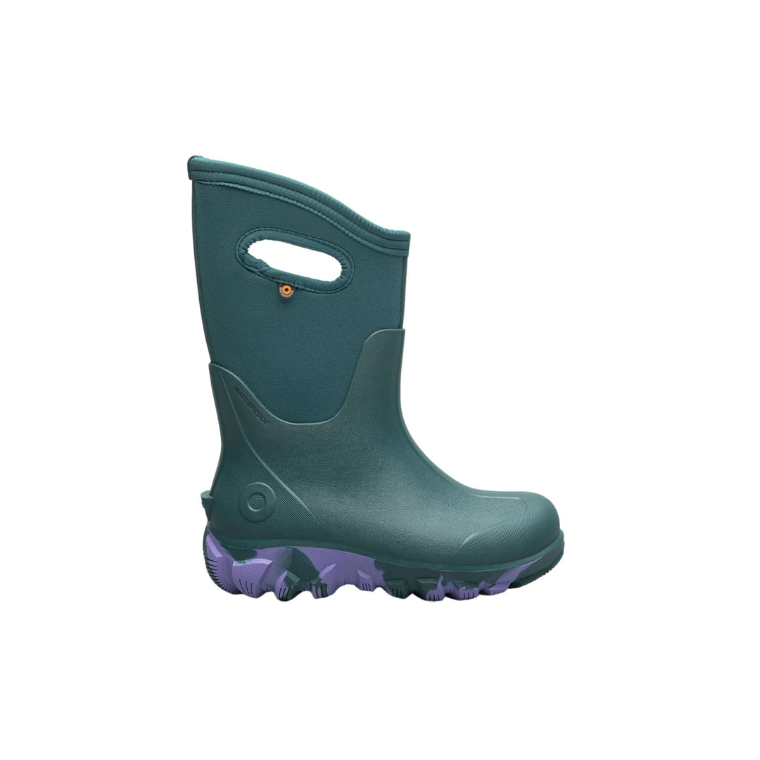 Bogs Kids' Classic Seamless Marble Winter Boots - Dark Turquoise - Lenny's Shoe & Apparel