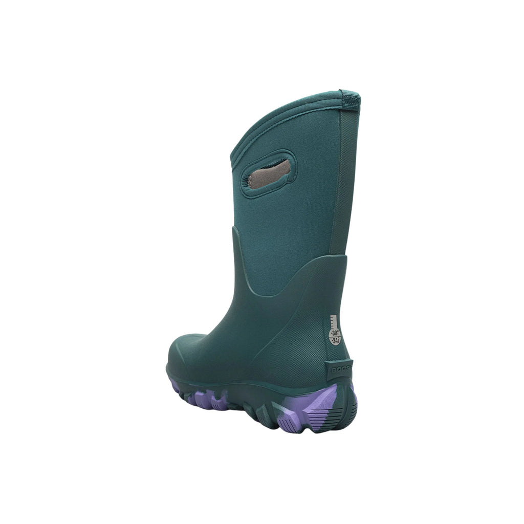 Bogs Kids' Classic Seamless Marble Winter Boots - Dark Turquoise - Lenny's Shoe & Apparel